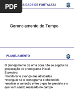 Aula 07 - Gerenciamento Do Tempo