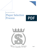 WSR Player Selection Process