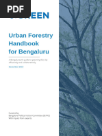 Urban Forestry Handbook For Bengaluru - 201912