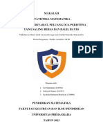 Makalah Kelompok-2 Statistika Matematika (Peluang Bersyarat, Saling Bebas, Dan Dalil Bayes)