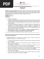 Examen Final Introducción A La Macroeconomía - 2022 - I