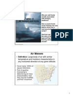 Airmass and Frony