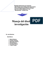 Manejo Del Diseño de Investigación - Grupo 6