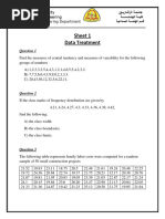 Data Treatment Sheet 1