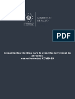 Lineamientos Tecnicos para Atencion Nutricional A Pacientes Con Covid-19