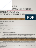 Panukala Sa Pagpapagawa NG Dike o Pader para