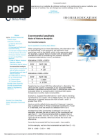 Incremental Analysis1