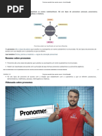 Pronomes - Quais São, Tipos, Exemplo, Resumo