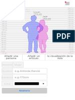 Hikaku Sitatter - Comparación de Estaturas