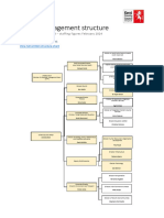 Senior Management Structure Chart