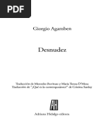 Agamben, Giorgio - Que Es Lo Contemporáneo