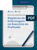 Registros de Enfermagem No Exercicio Da Profissao