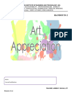 Art Appreciation Handout 2