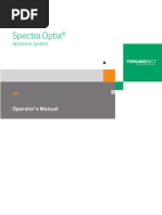 Spectra Optia Apheresis System Operator's Manual