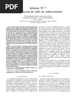 Informe No 7 Coordinaci N de Rel S de Sobrecorriente