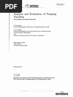 Entered: Analysis and Evaluation of Pumping Test Data