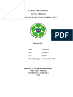 Laporan Praktikum Sistem Operasi File Dan Struktur Directory