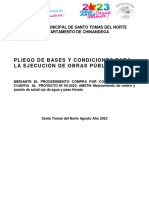 PBC Mejoramiento de Centro y Puesto de Salud Ojo de Agua y Paso Hondo