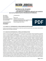 Juicio Garantias Penitenciarias - Cumplimiento de La Pena