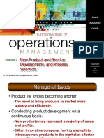 Process Design and Selection