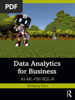 Garn W. Data Analytics For Business. AI-ML-PBI-SQL-R 2024