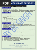 CH-4, Quadratic Equations-Final