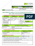 Sesion Prueba Diagnostica Matematica