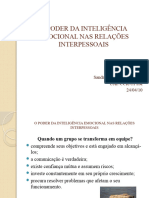 O Poder Da Inteligencia Emocional Relacoes Interpessoais Sandra