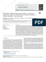 Polydopamine Modified Collagen Sponge Scaffold As A Novel Dermal 2021 Bioact