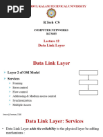 CN Lecture 12 - Data Link Layer - 15 March 2023