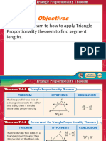 Triangle Proportionality Theorem