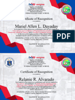 Matatag Certificate