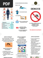 Folleto Tríptico Dengue