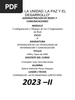 Año de La Unidad, La Paz Y El Desarrollo