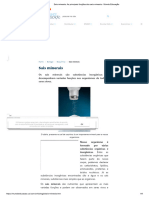 Sais Minerais. As Principais Funções Dos Sais Minerais - Mundo Educação