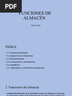 FUNCIONES DE ALMACÃ - N Tecal