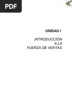 Introducción A La Fuerza de Ventas