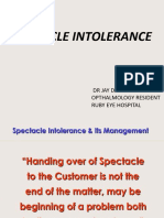 Spectacle Intolerance JAY DAXINI