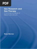 Sex Research and Sex Therapy