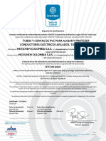 MEXICHEM COLOMBIA S.A.S. CSC-0001-2 - Cert