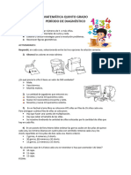 Matemática Quinto Grado