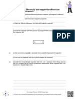 4 Electricity and Magnetism Revision 4.1 Simple Phenomena of Magnetism - IGCSE Physics - Chris Gozzard Physics