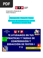 ? Semana 02 - Tema 01: Tarea - Ejercicio de Transferencia: Correo Electrónico Versión Final