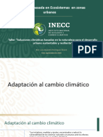 "Soluciones Climáticas Basadas en La Naturaleza para El Desarrollo Urbano Sustentable y Resiliente