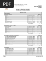 Reporte de Notas Unidad Iv Yax García, Cristofer Alexander: I.E.N.P.G./Colegio Evangelico La Patria