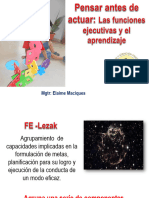 Taller de Funciones Ejecutivas. Xalapa