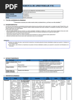 3° GRADO - EXPERIENCIA DE APRENDIZAJE #02 ABRIL Corregido