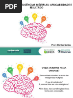 Teorias Das Inteligências Múltiplas: Aplicabilidade E Resultado