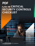 CIS Controls Checklist