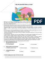 3° Grado - Fichas de Aplicación - Día 25 de Marzo